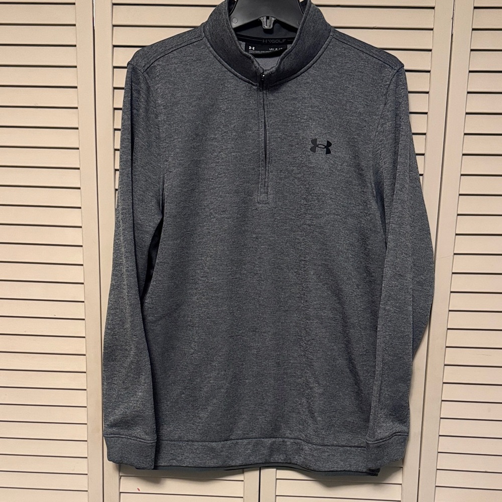 Under Armour Golf Charcoal Quarter-Zip Storm Technology